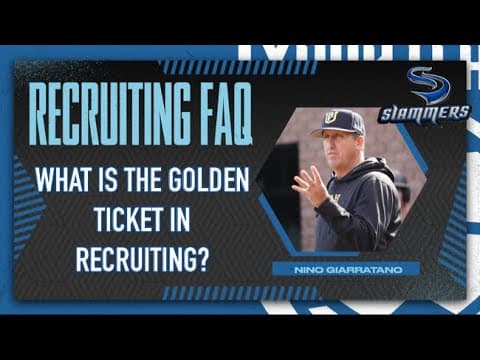Recruiting FAQ: What is the Golden Ticket?